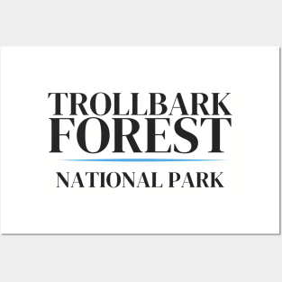 Trollbark Forest, Sword Coast - National Park Parody Posters and Art